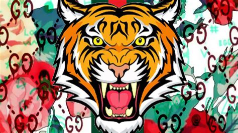 gucci tiger angry|Gucci tiger logo.